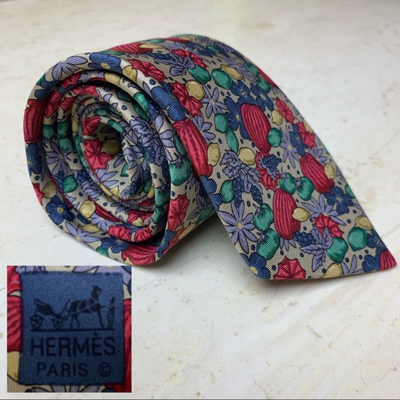 Hermes Other - HERMES Vintage authentic silk tie
